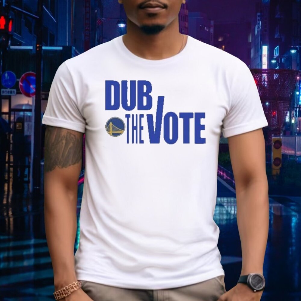 Golden State Warriors Dub The Vote Retro Basketball Fan Collector Game Day Gift